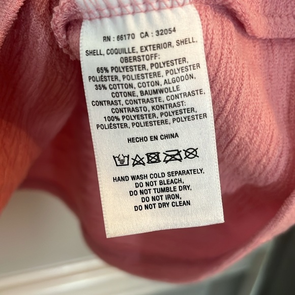 Anthropologie New never worn without tags. XS A bubblegum pink color with sheer - Picture 4 of 4